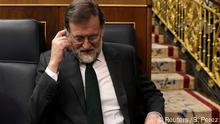 La caída de Rajoy