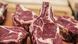 Mehrere durchwachsene Steaks. Mehrere durchwachsene Steaks.