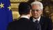 Sergio Mattarella und Giuseppe Conte Sergio Mattarella und Giuseppe Conte