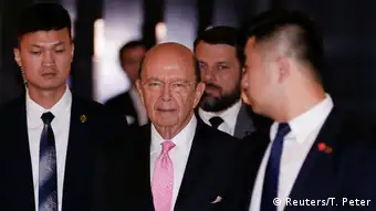 USA China US-Handelsminister Wilbur Ross zu Besuch in Peking