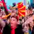 Mazedonien Skopje - Proteste der Opposition gegen Namensänderung