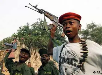 刚果反叛武装的娃娃兵