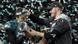 Siegerehrung Super Bowl Carson Wentz, Nick Foles Siegerehrung Super Bowl Carson Wentz, Nick Foles