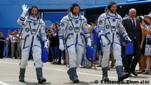 德国宇航员格斯特开始第二次太空之旅