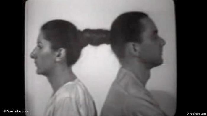 Marina Abramovich: Relation in Time.  1977
