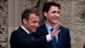 Kanada Justin Trudeau und Emmanuel Macron Kanada Justin Trudeau und Emmanuel Macron