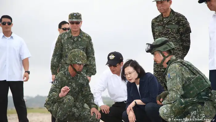Jährliche Militärübung Han Kuang in Taiwan
