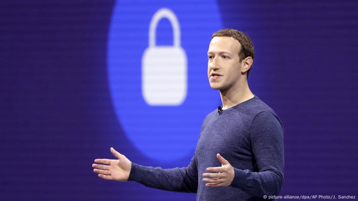 Facebook′s Mark Zuckerberg promises greater privacy in messaging apps |  News | DW | 07.03.2019