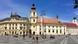 Der Große Ring im Zentrum von Sibiu in Rumänien Der Große Ring im Zentrum von Sibiu in Rumänien