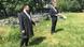 Rabbi Yehuda Teichtal and Architect Sergei Tchoban on the site of the future campus Rabbi Yehuda Teichtal and Architect Sergei Tchoban on the site of the future campus