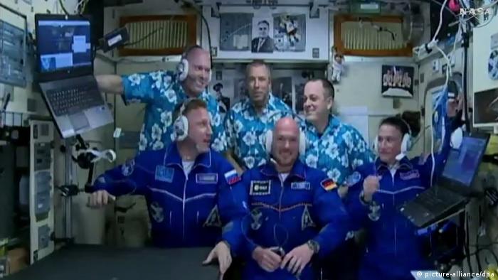 DLR - Astronaut Gerst erreicht Raumstation ISS