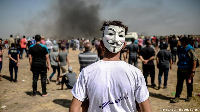 Gaza: Proteste gegen den Al Quds Tag (picture-alliance/H. Salem)