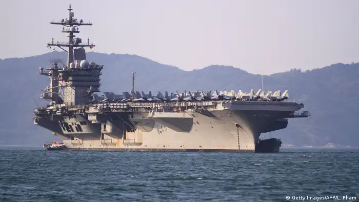 US-Flugzeugträger USS Carl Vinson auf Südchinesischem Meer