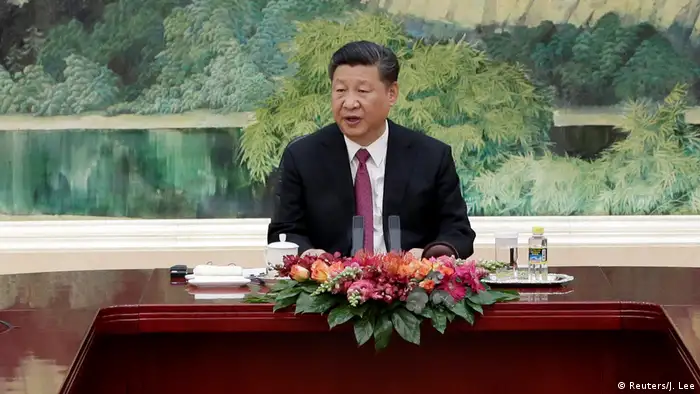 China SCO-Gipfel in Qingdao Präsident Xi Jinping