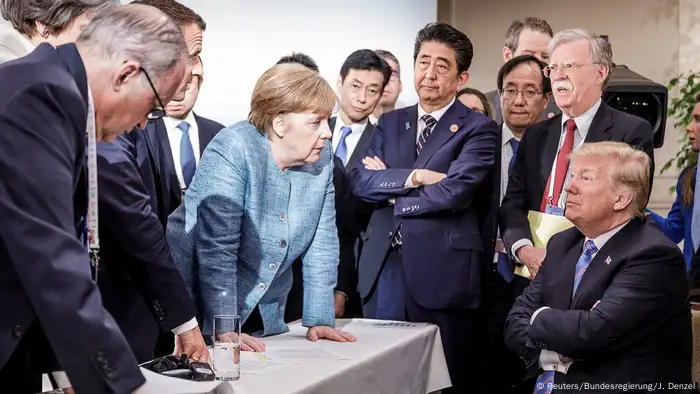 G7 Gipfel Kanada Merkel vs Trump
