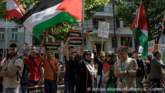 Αντιισραηλινή διαδήλωση το Μάρτιο στο Βερολίνο