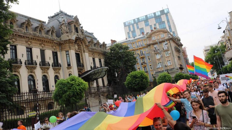 LGBTQ+ pride parade in Bucharest draws ten thousand plus people