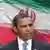 Portrait Obama vor iranischer Flagge (Foto: AP)