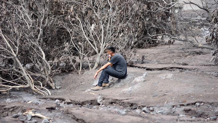 Guatemala nach Ausbruch Volcán de Fuego