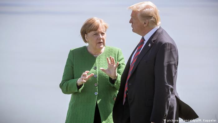 G7 Merkel Trump