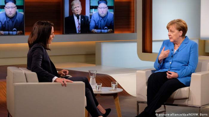 Ангела Меркель в передаче Anne Will