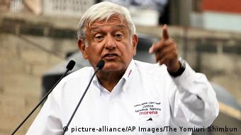 Mexiko Andrés Manuel López Obrador in Mexiko-Stadt