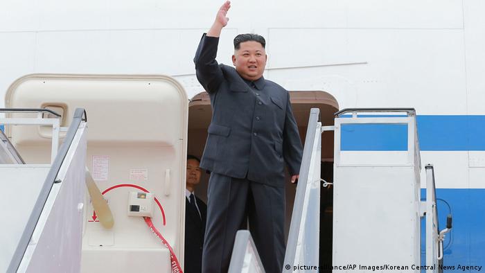 Ким Чен Ын в Сингапуре