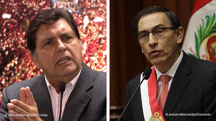 Bildkombo Peru Alan García und Pablo Kuczynski