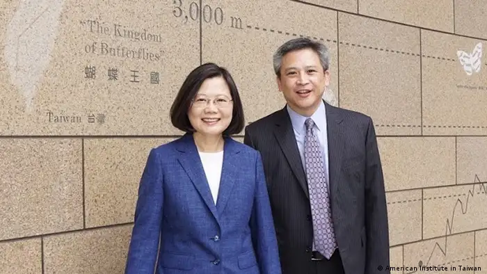 Taiwanese President Tsai Visit AIT