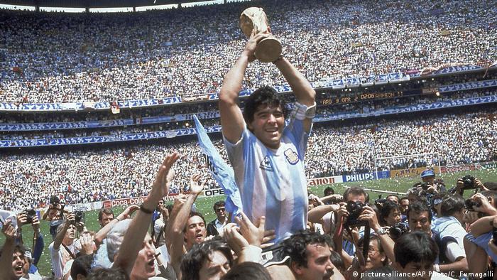 Diego Maradona Fußball WM 1986