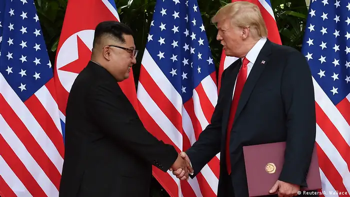 Singapur Gipfel Kim Jong Un Donald Trump