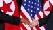 Singapur - Handshake zwischen Donald Trump und Kim Jong Un Singapur - Handshake zwischen Donald Trump und Kim Jong Un