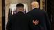 U.S. President Donald Trump and North Korea's leader Kim Jong Un leave after signing documents U.S. President Donald Trump and North Korea's leader Kim Jong Un leave after signing documents
