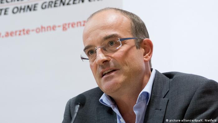 Deutschland Geschäftsführer der Ärzte ohne Grenzen Florian Westphal
