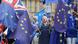 Протести проти Brexit біля будівлі парламенту Великобританії Протести проти Brexit біля будівлі парламенту Великобританії