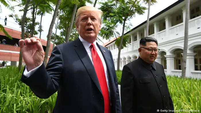 Singapur USA Nordkorea Gipfel Donald Trump, Kim Jong Un