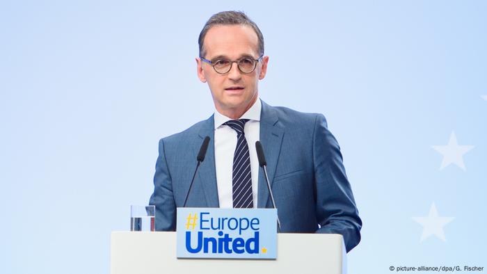Europarede von Außenminister Heiko Maas (picture-alliance/dpa/G. Fischer)