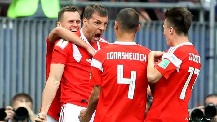 Russland, WM 2018 Russland - Saudi Arabien: 3:0 durch Artem Dzyuba (Reuters/C. Recine)