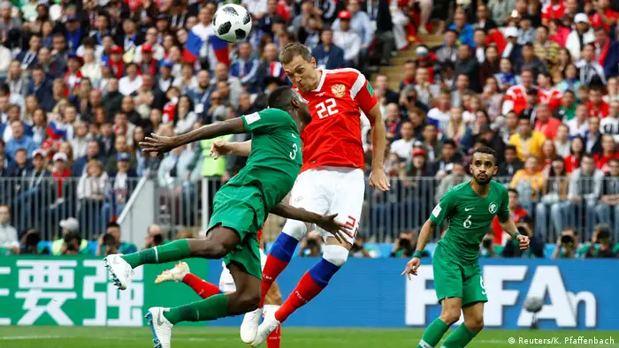 Russland, WM 2018 Russland - Saudi Arabien: 3:0 durch Artem Dzyuba