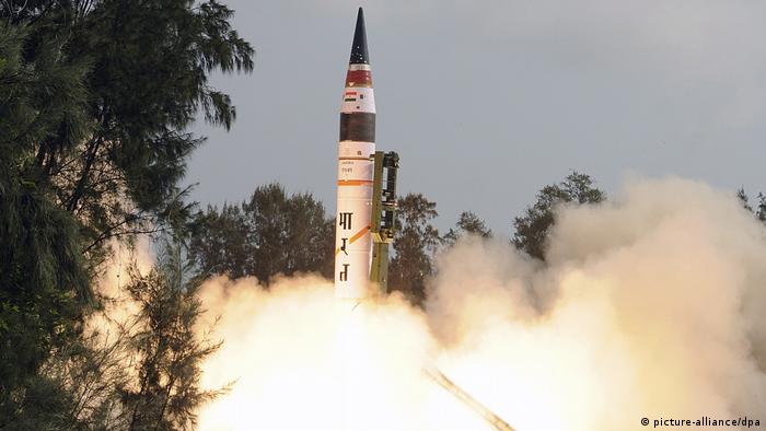 Indien testet atomwaffenfähige Interkontinentalrakete