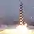 Тестовый запуск новой российской межконтинентальной баллистической ракеты "Сармат"