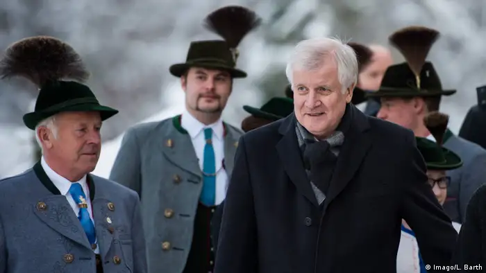 Seehofer en 2016 