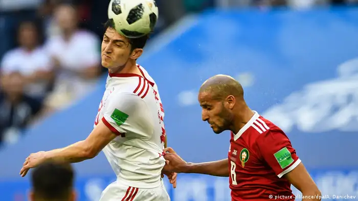 WM 2018 in Russland l Marokko vs Iran (picture-alliance/dpa/A. Danichev)