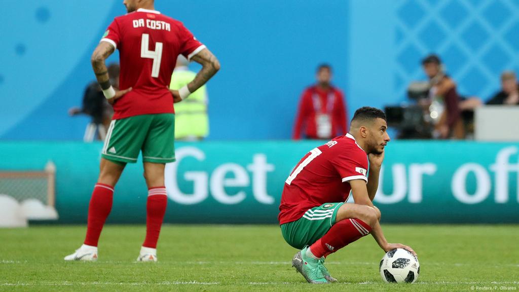 World Cup 18 Iran Snatch Victory Over Morocco With Late Own Goal Sports German Football And Major International Sports News Dw 15 06 18