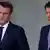 Der französische Präsident Emmanuel Macron und der italienische Premierminister Giuseppe Conte