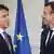 Der französische Präsident Emmanuel Macron und der italienische Premierminister Giuseppe Conte