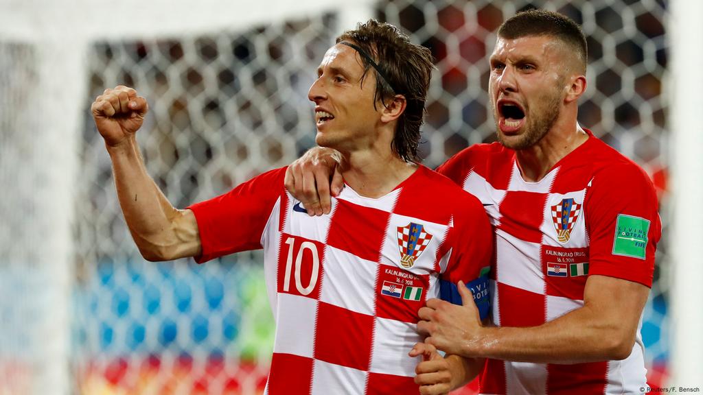 Luka Modric Sends Croatia Top Of Group D Sports German Football And Major International Sports News Dw 16 06 18