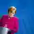 German Chancellor Angela Merkel attends a news conference