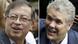 Kombobild - Gustavo Petro, Ivan Duque Kombobild - Gustavo Petro, Ivan Duque