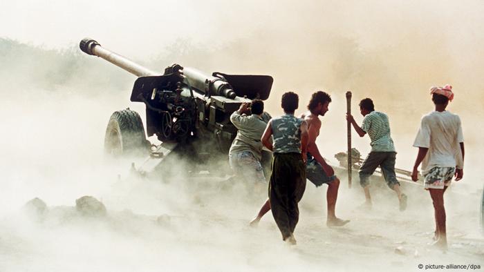 Bürgerkrieg im Jemen 1994 (picture-alliance/dpa)